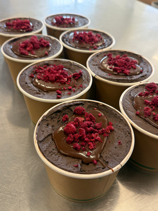 Father's Day Cake Tub - CHOCOLATE + RASPBERRY